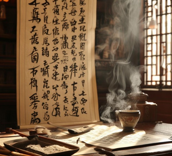 墨香四溢，日常生活入画境的四字书法赏析,墨香四溢，日常生活入画境—四字书法作品赏析,书法,书法艺术,第1张