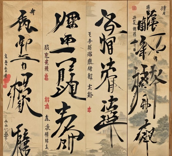 四大书法家人生轨迹与书法艺术精华解读,四大书法家传奇人生及其书法艺术精髓探究,书法,书法艺术,第1张