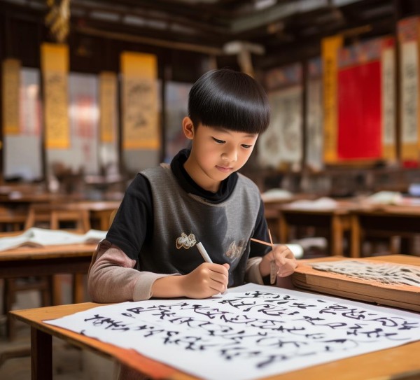 探索书法魅力，三年级书法入门知识宝典,三年级上册书法理论知识入门指南，传承中华文化之美,书法,第1张