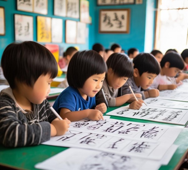童绘经典，二年级硬笔书画规，滋养童心之美,二年级硬笔书画弟子规，传承经典，润泽童心,书法,书法艺术,硬笔书画,第1张
