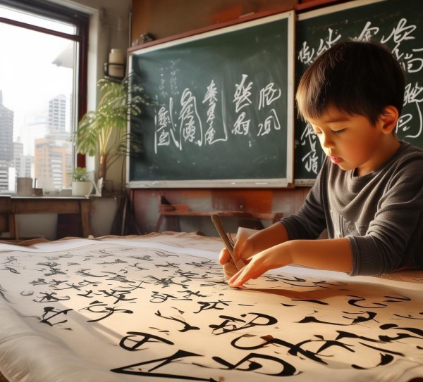 书法艺术中的安全知识教育，四年级新学期学习新风尚,安全知识融入书法艺术，四年级上册学习新风尚,书法,书法艺术,第1张