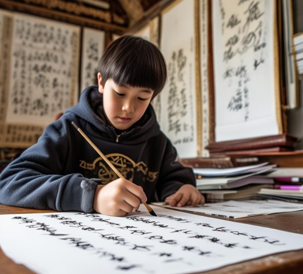 六年级书法理论知识的深度探索与感悟之旅,小学六年级书法理论知识的探索与领悟,书法,书法艺术,第1张