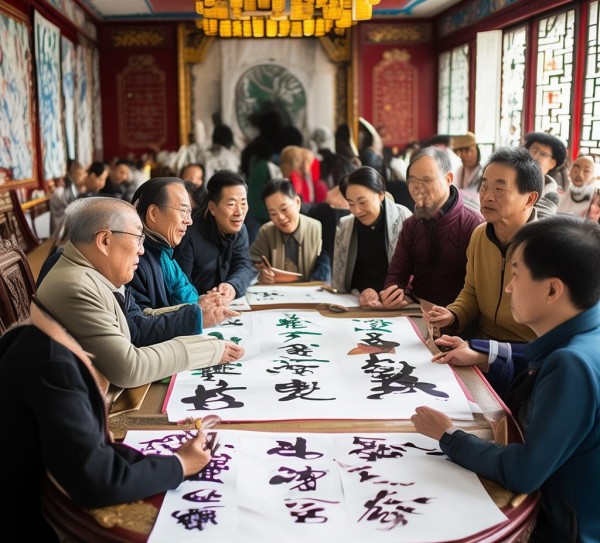 书法艺术新时代，协会创新传承，共促繁荣发展,中国书法家协会最新动态，传承与创新并行，推动书法艺术蓬勃发展,书法,书法艺术,第1张
