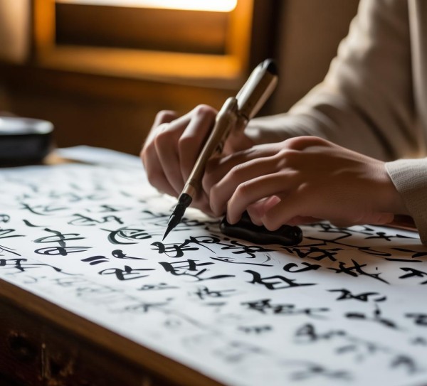 硬笔书法第三课，汉字之美与书写技艺提升之旅,书画棋圆，硬笔书法第三课，探寻汉字之美，提升书写技艺,书法,书法艺术,第1张