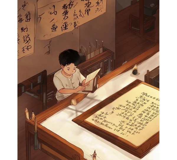 四年级上期书法理论试题解析及学习策略详解,四年级上期书法理论试题解析与学习指导,书法,书法艺术,第1张