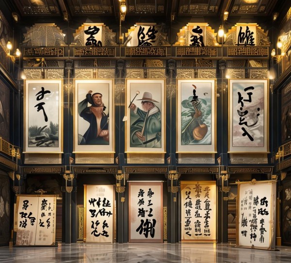 书法界璀璨之星，揭秘书法名家前十的风采,四川书法名家排行榜，揭秘前十名书法大师的风采,书法,书法艺术,第1张