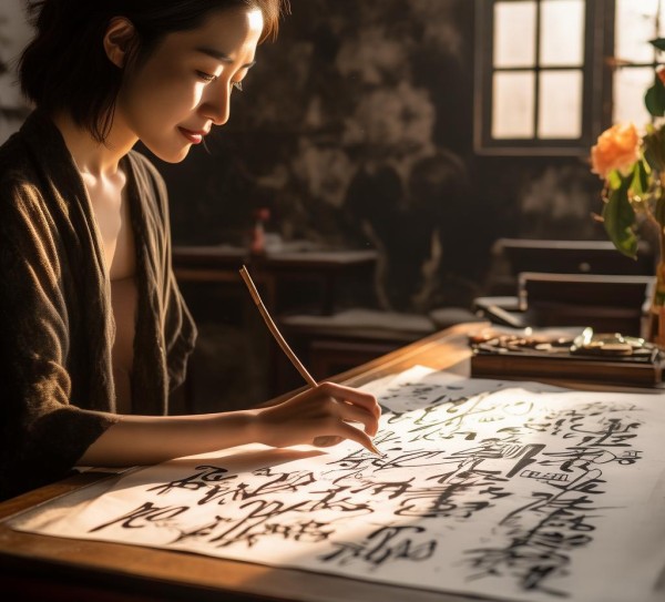 书法生活，墨韵人生,墨香浸润人生，书法也是我生活的一部分,书法,第1张