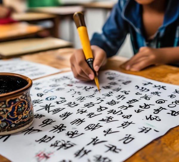 翰墨启蒙，小学四年级书法知识点精要,小学四年级书法知识点归纳，开启翰墨之门的钥匙,书法,书法艺术,第1张