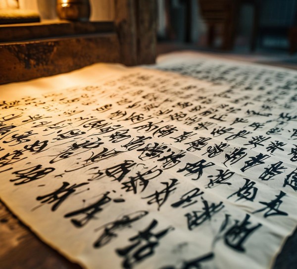 书法之美，流转笔触，十行墨韵鉴赏之旅,墨香流转，笔触生辉——14排十行书法作品鉴赏之旅,书法,书法艺术,第1张