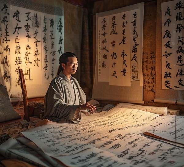 千年墨香，古代书法理论著作的智慧探秘,中国历史长河中的书法理论瑰宝，探寻古代书法理论著作的智慧之光,书法,书法艺术,第1张