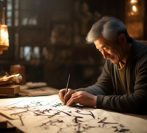 墨舞人生，书法中的生活热爱,墨舞人生，像热爱生活一样热爱书法,书法,第1张