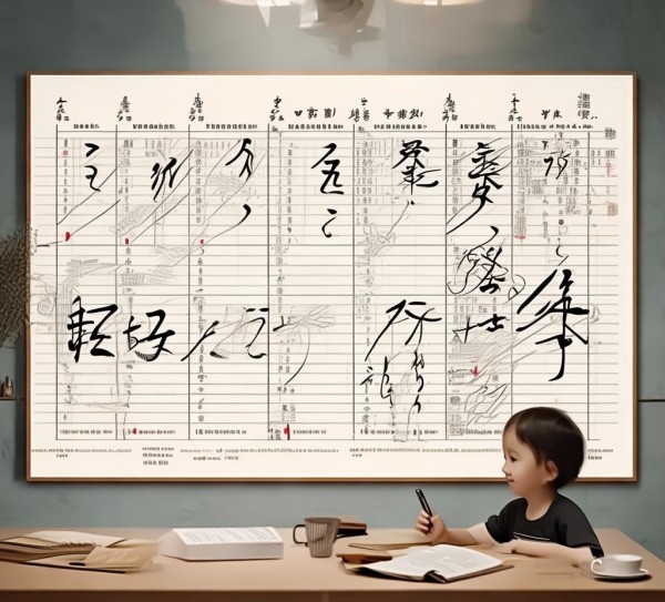 硬笔七级书法理论要点解析,深入浅出解读硬笔七级书法理论知识点,书法,书法艺术,第1张