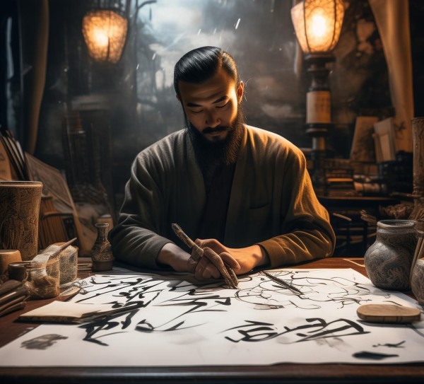 走进书法理论，揭秘书法理论家是谁,Exploring the Title: Who is a Calligraphy Theorist? A Journey into the World of Calligraphy Theory,书法理论,理论家,第1张